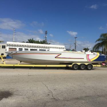 1984 Wellcraft 377 flat deck