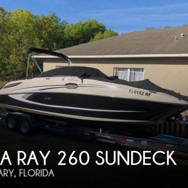 2010 Sea Ray 260 sundeck