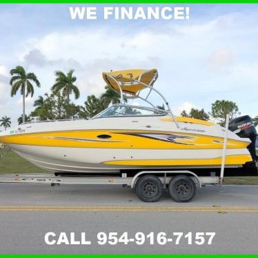 2009 Hurricane sun deck 2400