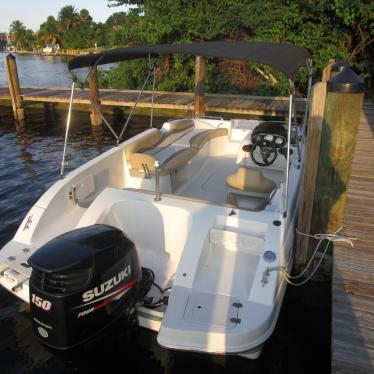 2016 Starcraft 2000 select party deck boat suzuki 150hp