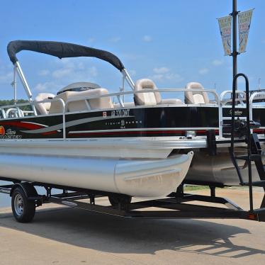 2014 Sun Tracker fishin barge 20 dlx