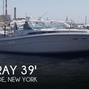 1987 Sea Ray 390 express cruiser - rebuilt cat diesels