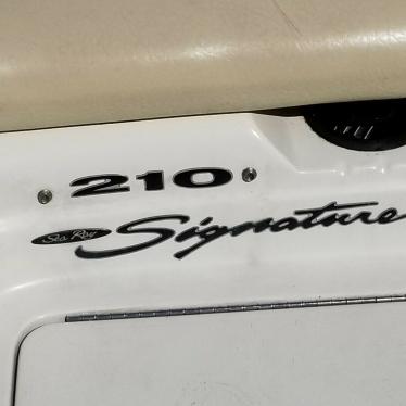 2001 Sea Ray signature 210