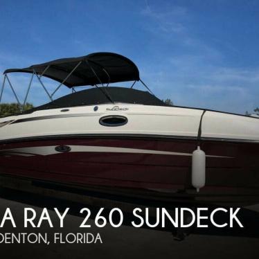 2012 Sea Ray 260 sundeck