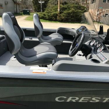 2015 Crestliner 1750 fish hawk