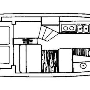 1985 Cruisers 296 avanti vee