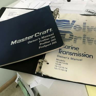 1993 Mastercraft prostar 205