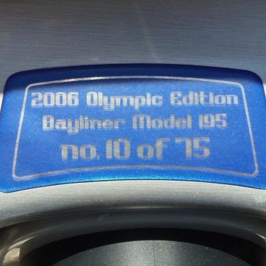 2006 Bayliner 195be olympic edition