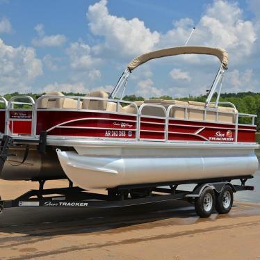 2018 Sun Tracker fishin barge 20 dlx