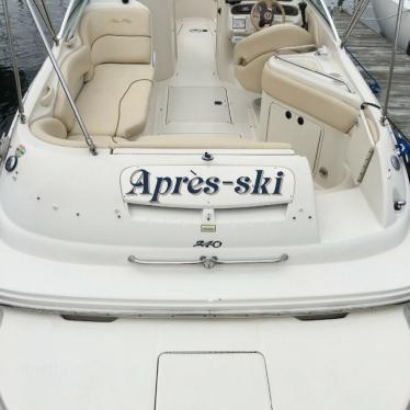 2001 Sea Ray 240 sundeck