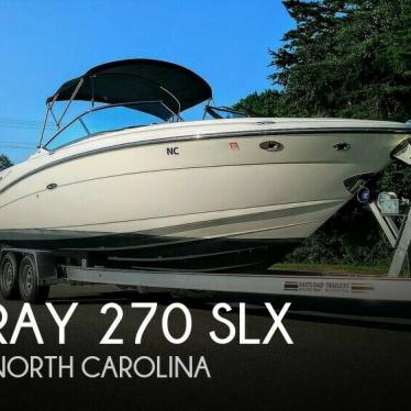 2011 Sea Ray 270 slx