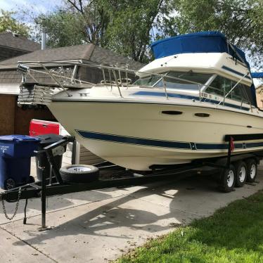 1980 Sea Ray 255 srv sedan bridge