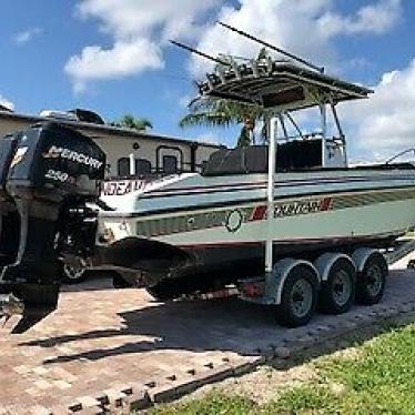 1994 Fountain 34 center console