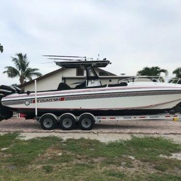 1994 Fountain 34 center console