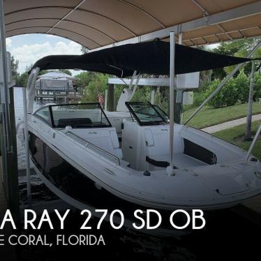 2019 Sea Ray 270 sd ob