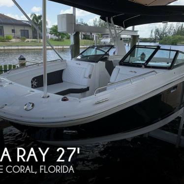 2019 Sea Ray sdx 270 sd ob