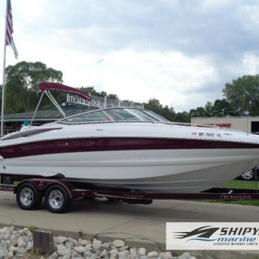 2007 Crownline deck boat 240 ex