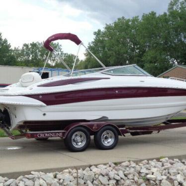 2007 Crownline deck boat 240 ex