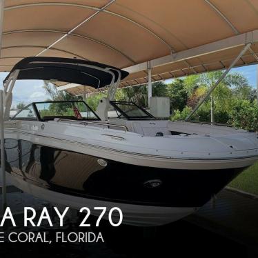 2019 Sea Ray sdx 270 sd ob