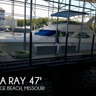 1994 Sea Ray 440 express bridge