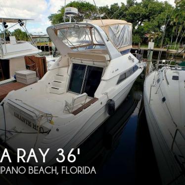 1992 Sea Ray 350 express bridge