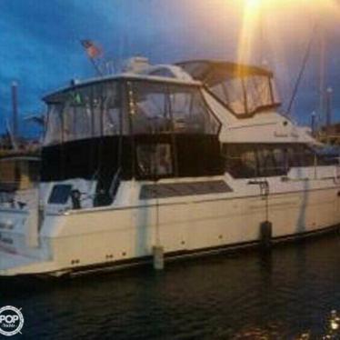 1995 Bayliner 4587 cockpit motor yacht