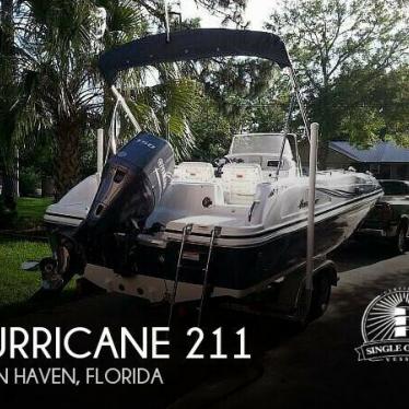 2015 Hurricane 211 sundeck sport