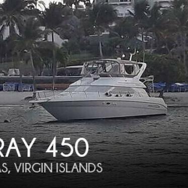 1999 Sea Ray 450 express bridge