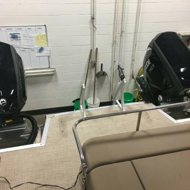 2018 Bennington 27rsbx2 twin 150's, joystick and 8 years warranty