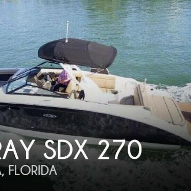 2018 Sea Ray sdx 270