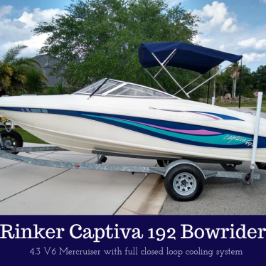 1996 Rinker captiva 192