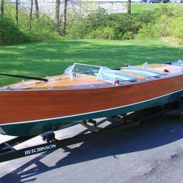 Hutchinson 28' Triple Cockpit Gentleman's Runabout 1934
