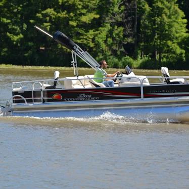 2011 Sun Tracker fishin barge 21