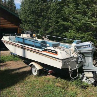 Viking Sports Deck Located In Clam Lake, Wisconsin - Has Trailer 1985 ...