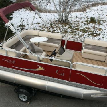 New 16 Ft Pontoon Boat With Used Motor And Trailer -- 2021 For Sale For ...