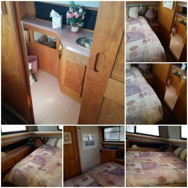 1988 Silverton twin cabin twin beds, 2 baths salon lg kit.