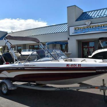 2003 Tracker 188 sport fish and ski