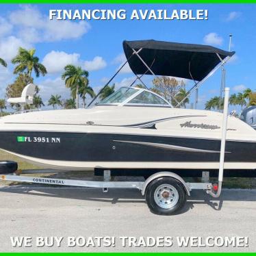 2007 Hurricane sundeck 195