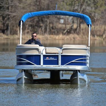 SUN TRACKER 20 PARTY BARGE ...90 HP ... ONLY 60 HOURS 2018 For Sale For ...