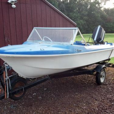 1969 Astro 14 Ft With A Chrysler 35 HP 2 Cylinder Outboard W/ Trailer Very Good 1969