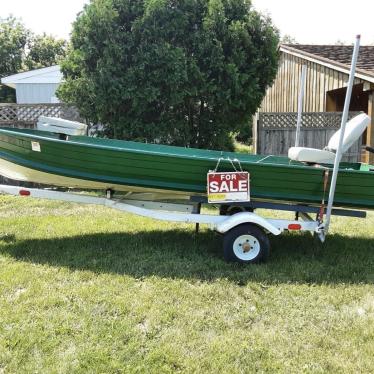 14 Ft V Bottom Boat/motor/Trailer 1978 for sale for $899 - Boats-from ...