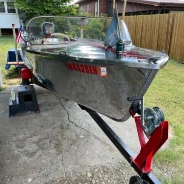 RARE 1958 Wagemaker Wolverine Aluminum Boat Recently Restored! 1958 for ...