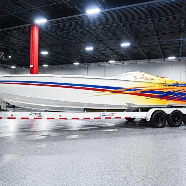 2001 Cigarette Racing 38 Top Gun Twin 605ci M5 Procharger 2800hp 2001