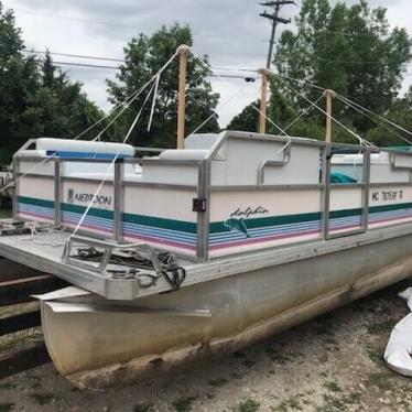 20 Ft 1995 Neptoon Dolphin Pontoon Boat - Runs Great 1995 for sale for ...