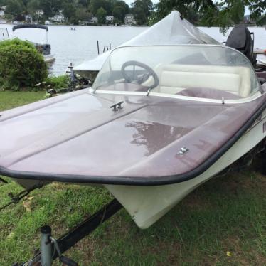 1961 Custom Craft Manta Ray Classic Finned Fiberglass Boat 1961