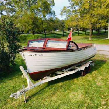 Restored Irwin 21 Foot Fishing/utility Inboard 1960