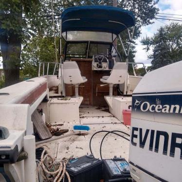 1989 ProLine 23' Walkaround Boat W/ Evinrude 225 & Trailer Included ...