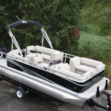 New 18 Ft Quad Pontoon Boat-40 Four Stroke And Trailer 2022 for sale ...