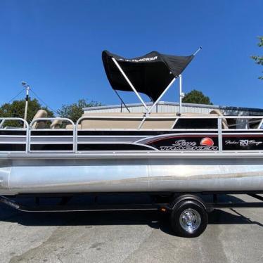 2015 Sun Tracker fishin' barge 20' dlx