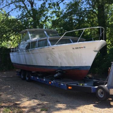 Chris Craft Commander 31‘ Boat 1967 Cabin Cruiser Full Fiberglass Haul ...